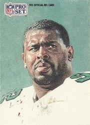 1991 Pro Set Base Set Reggie White #390 card