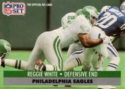 1991 Pro Set Base Set Reggie White #620 card
