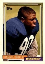 1992 Topps Base Set Reggie White #751 card