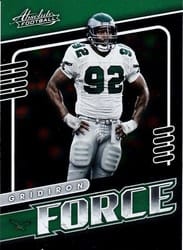 2019 Panini Absolute Gridiron Force Reggie White #18 card