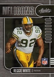 2019 Panini Absolute NFL Icons Reggie White #20 card