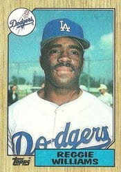 1987 Topps Base Set Reggie Williams #232 card