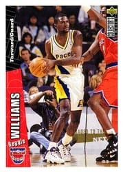1996-97 Collector's Choice Base Set Reggie Williams #259 card