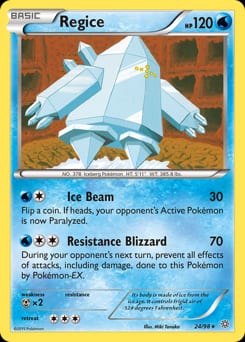 2015 Ancient Origins Regice #24 card