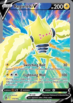 2022 Silver Tempest Regieleki V #175 card