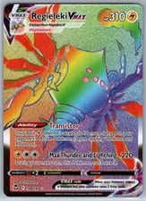 2022 Silver Tempest Regieleki VMAX #198 card