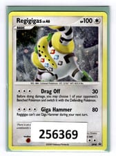 2007 DP Black Star Promos Regigigas #DP40 card