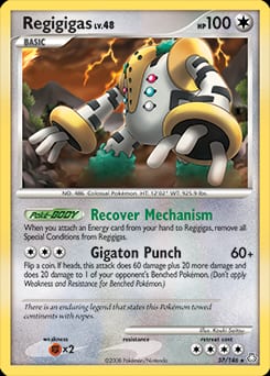 Legends Awakened Regigigas #37 card