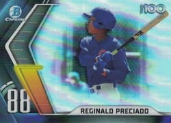2022 Bowman Scouts' Top 100 Reginald Preciado #BTP-88 card