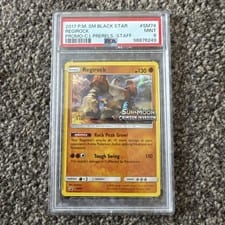 2017 SM Black Star Promos Regirock #SM74 card