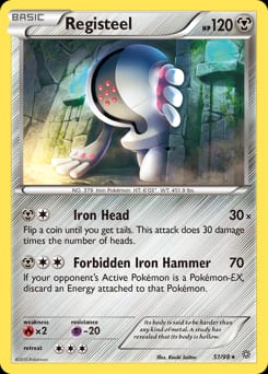 2015 Ancient Origins Registeel #51 card