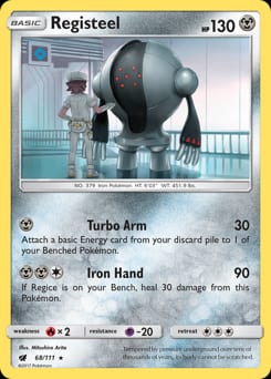 Crimson Invasion Registeel #68 card