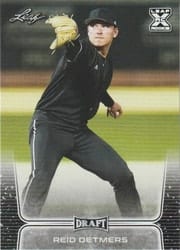 2020 Leaf Draft Base Set Reid Detmers #33 card