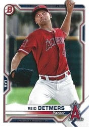 2021 Bowman Prospects Reid Detmers #BP-26 card