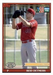 2021 Topps Pro Debut Base Set Reid Detmers #PD-159 card