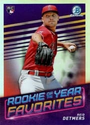 2022 Bowman ROY Favorites Reid Detmers #ROYF-14 card