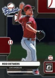 2022 Donruss Optic The Rookies Reid Detmers #TR-10 card