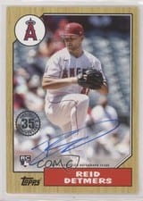 2022 Topps 1987 Topps Baseball Autographs Reid Detmers #87BA-RD card