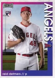 2022 Topps Archives Snapshots Base Set Reid Detmers #11 card