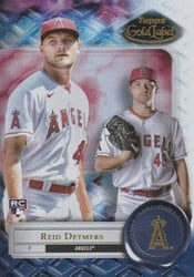 2022 Topps Gold Label Base Set Reid Detmers #5 card