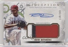 2022 Topps Inception Autograph Patch Cards Reid Detmers #IAP-RDE card