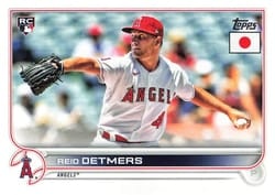 2022 Topps Japan Edition Base Set Reid Detmers #82 card