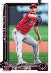 2025 Topps Base Set Reid Detmers #471 card