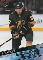 2020-21 Upper Deck Base Set Reid Duke #202 card