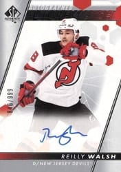 2022-23 SP Authentic Base Set Reilly Walsh #126 card
