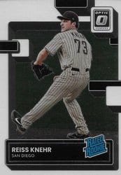 2022 Donruss Optic Base Set Reiss Knehr #71 card