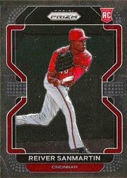 2022 Panini Prizm Base Set Reiver Sanmartin #160 card