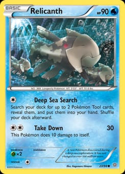 Ancient Origins Relicanth #23 card