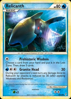 2011 Call of Legends Relicanth #69