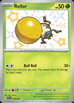 Paldean Fates Rellor #108 card