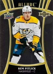 2019-20 Upper Deck Allure Base Set Rem Pitlick #124 card