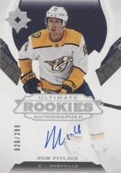 2019-20 Upper Deck Ultimate Collection Base Set Rem Pitlick #117 card