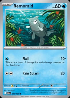 Journey Together Remoraid #33 card