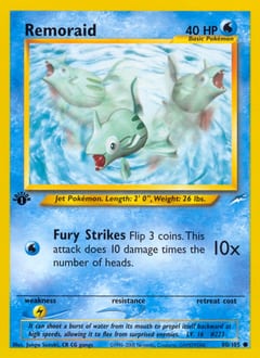 Neo Destiny Remoraid #80 card