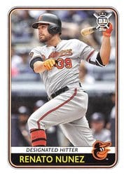 2020 Topps Big League Base Set Renato Nunez #200 card
