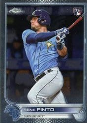 2022 Topps Chrome Update Base Set Rene Pinto #USC139 card