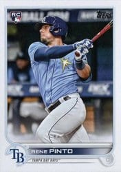 2022 Topps Update Base Set Rene Pinto #US153 card