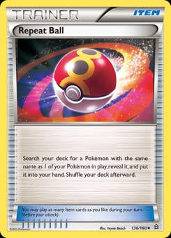 Primal Clash Repeat Ball #136 card