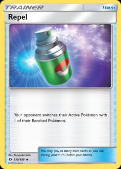 Sun & Moon Repel #130 card