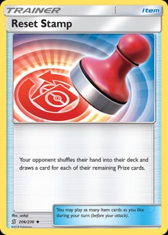 Unified Minds Reset Stamp #206 card