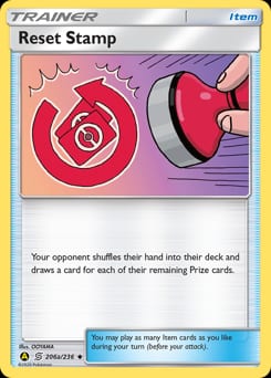 Unified Minds Reset Stamp #206a card