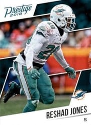 2018 Panini Prestige Base Set Reshad Jones #48 card