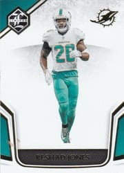 2019 Panini Limited Base Set Reshad Jones #9 card