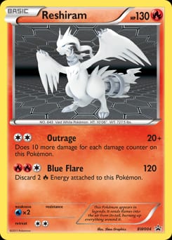 BW Black Star Promos Reshiram #BW004 card