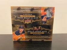 Retail Box 2018 Upper Deck card