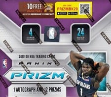 Retail Box 2019 Panini Prizm card